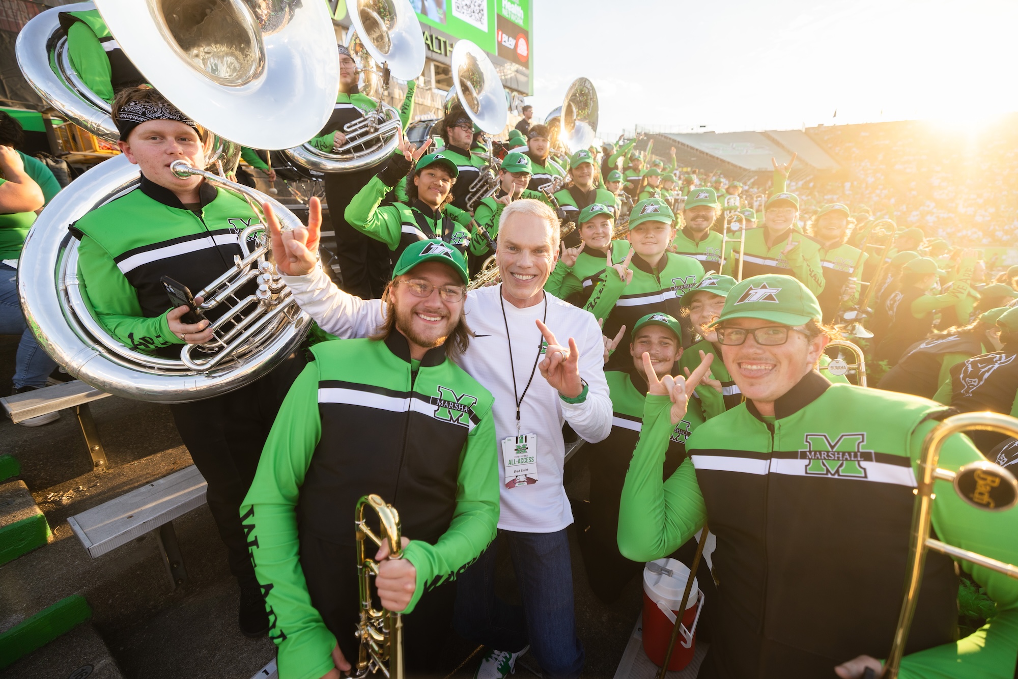 The Heartbeat of Game Day: 100 Years of the Marching Thunder